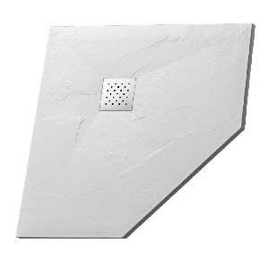 Душевой поддон Grossman Strong трапеция белый GR-S1100100D 100*100*2,5