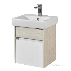 Тумба под раковину AQUATON Верди PRO 50 белый, ясень фабрик 1A195901VDAV0