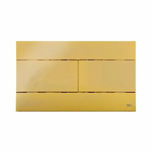 Панель механическая двойная OLI SLIM 154962 золото
