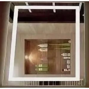 Зеркало Rimini LED 60х80 ЗЛП742 сенсорный выключатель, холодная подсветка