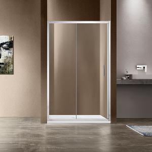 Душевая дверь Vincea Garda VDS-1G100CL 100х190, раздвижная, хром, прозрачное стекло