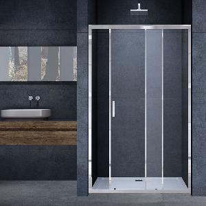 Душевая дверь Vincea Alpha VDS-3AL130CL 130х190 раздвижная, хром, прозрачное стекло