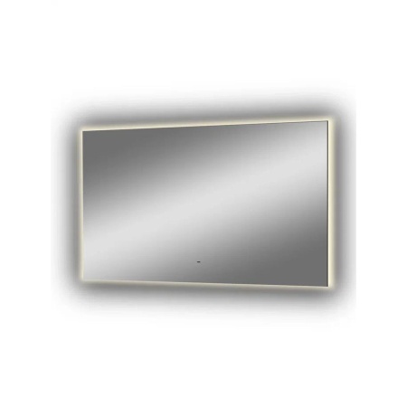 Зеркало Trezhe LED 130х90 ЗЛП3351 с бесконтактным сенсором, теплая подсветка