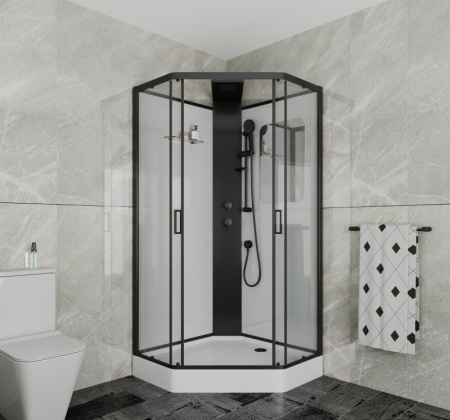 Душевая кабина Grossman Elegans GR251D 90х90х217 L/R без крыши
