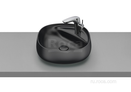 Раковина Roca Beyond 43х43 оникс матовый 3270B9640