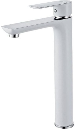 Смеситель для раковины Aquanet Arctic AF520-11СW хром/белый