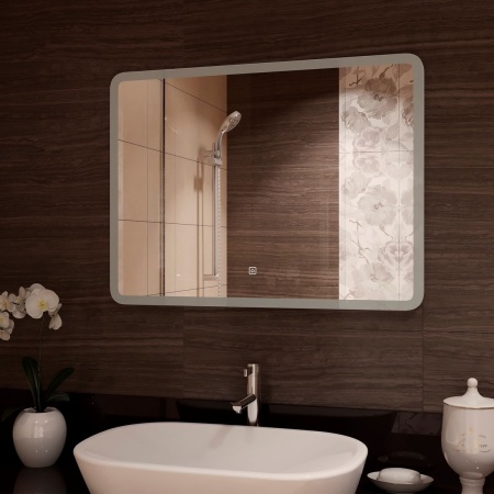 Зеркало Demure LED 70x50 ЗЛП168 cенсорный выключатель