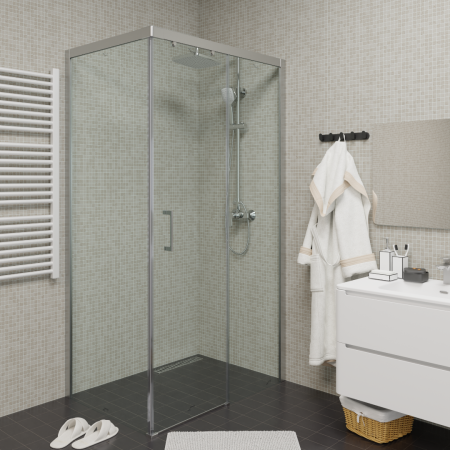 Душевое ограждение Cerutti Spa VITO110-R 80x110x195 без поддона