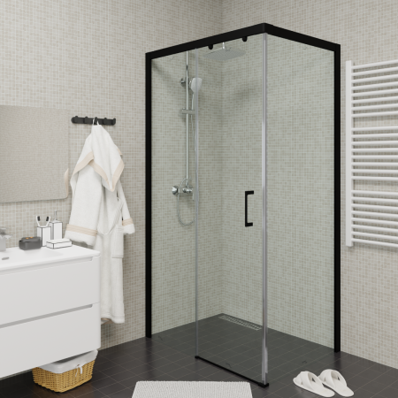 Душевое ограждение Cerutti Spa Vito110B-L 110*80*195 без поддона