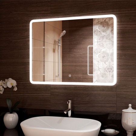 Зеркало Demure LED 70x50 ЗЛП168 cенсорный выключатель