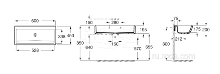 Раковина Roca Access 60х45 368PB9000
