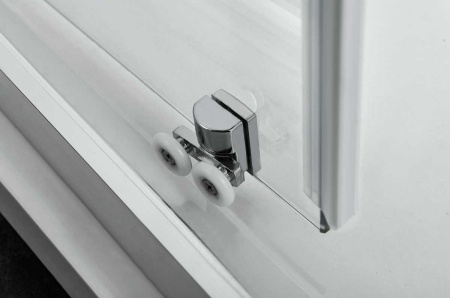 Душевая дверь Vincea Alpha VDS-3AL2160CL 160х190, 2 двери, хром, прозрачное стекло