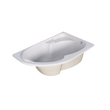 Акриловая ванна 1Marka DIANA 170x105 R (комплект)