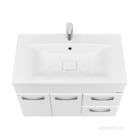 Тумба под раковину AQUATON Диор 80 белый 1A167801DR010