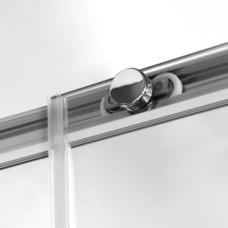 Душевая дверь Slim-U VDS-2SU140CL, 140, хром, стекло прозрачное