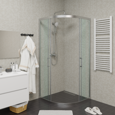 Душевое ограждение Cerutti Spa Viva100 100*100*195 без поддона