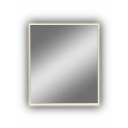 Зеркало Trezhe LED 60х70 с бесконтактным сенсором, холодная подсветка ЗЛП542