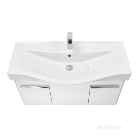 Тумба под раковину AQUATON Беверли 100 белый 1A236701BV010