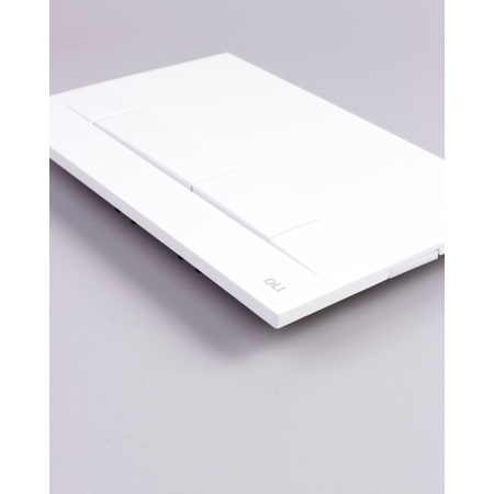 Панель механическая двойная OLI Narrow 152939 белая