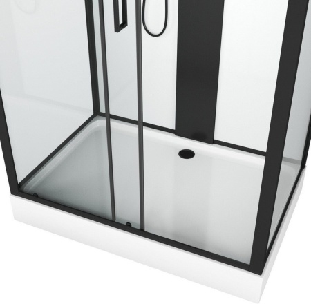 Душевая кабина Grossman Elegans GR252Q 120х80х217 L/R без крыши