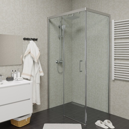 Душевое ограждение Cerutti Spa  VITO110-L 80*110*195 без поддона