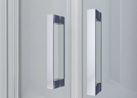 Душевая дверь Vincea Alpha VDS-3AL2160CL 160х190, 2 двери, хром, прозрачное стекло