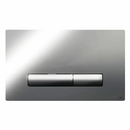 Панель механическая двойная Oli Glam OLIpure 139179/192905 глянцевый хром