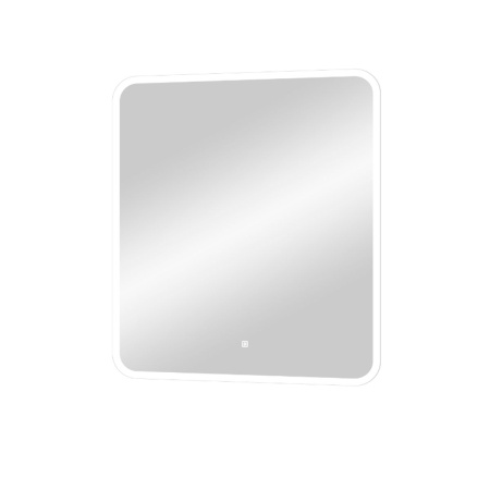 Зеркало Glamour LED 80х90 ЗЛП440 сенсорный выключатель, холодная подсветка