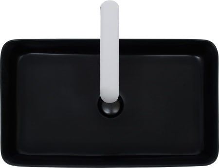 Накладная раковина WeltWasser Elbach 2250 MB 67,5*38 черная матовая