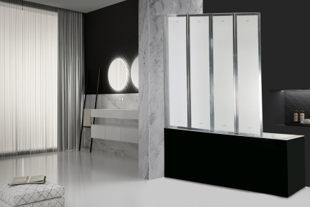 Шторка на ванну Cerutti Spa Boana 130*140 L/R