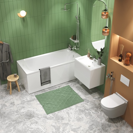 Акриловая ванна 1Marka ELEGANCE 160*70 (комплект)