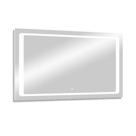 Зеркало Atlantis LED 120х80 ЗЛП1 сенсорный выключатель, холодная подсветка