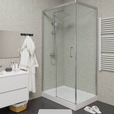 Душевое ограждение Cerutti Spa  VITO110-L 80*110*195 без поддона