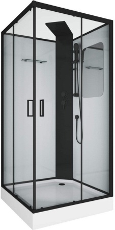 Душевая кабина Grossman Elegans GR250Q 100х100х217 L/R без крыши