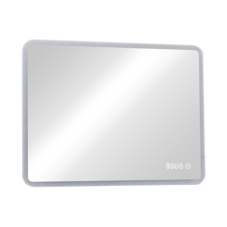 Зеркало Demure LED 80x60 ЗЛП634, cенсорный выключатель, холодная подсветка, подогрев