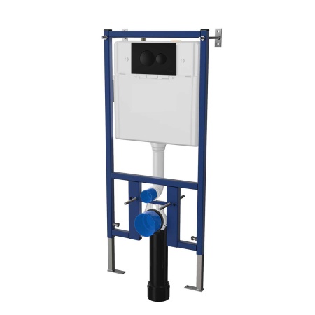 Кнопка смыва Vincea Line VFP-731MB, цвет матовый черный