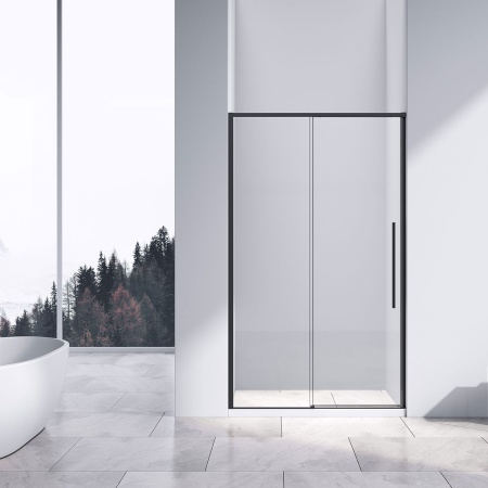 Душевая дверь Vincea Slim-N VDS-4SN130CLB 130х195, черный