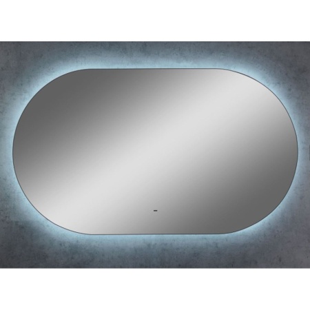 Зеркало Fleur LED 100х60 ЗЛП607с бесконтактным сенсором, холодная подсветка