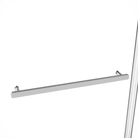 Душевой уголок Slim Soft VSR-1SS1014CL, 140*100, хром, стекло прозрачное