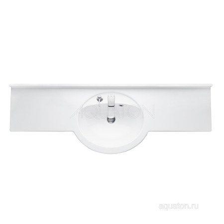 Раковина AQUATON Отель 5/150 белая с навесами 1A70133NOT010