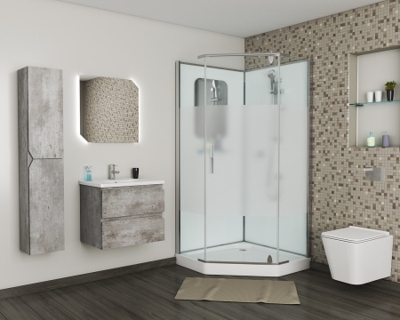 Душевая кабина Grossman Classic GR171D 90х90х205 L/R без крыши