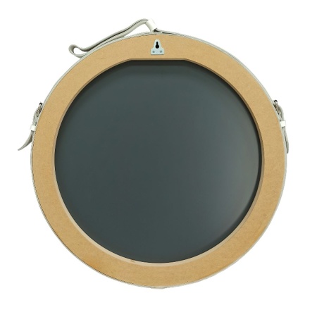 Зеркало Ритц D500 на ремне из натуральной кожи белого цвета
