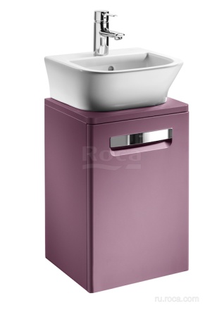 Тумба под раковину Roca The Gap 45 фиолетовая ZRU9302743