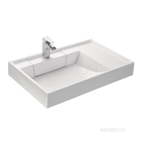Раковина AQUATON Рейн 80 белая 1A72113KRW010