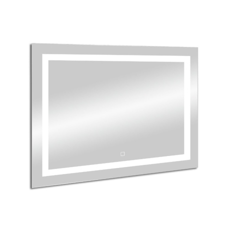 Зеркало Rimini LED 80х60 ЗЛП65 сенсорный выключатель, холодная подсветка