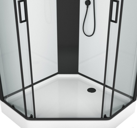 Душевая кабина Grossman Elegans GR251D 90х90х217 L/R без крыши
