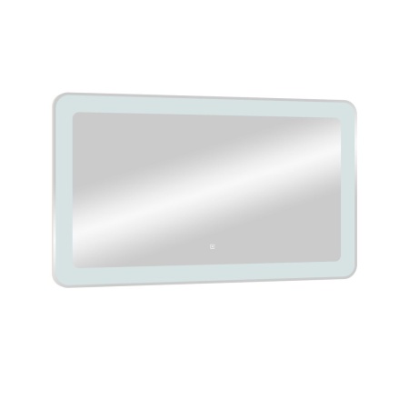 Зеркало Velvette LED 90х70 ЗЛП1759 сенсорный выключатель, холодная подсветка, подогрев
