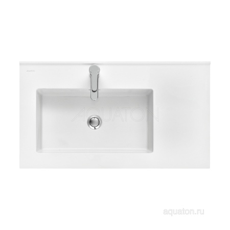 Раковина AQUATON Квадро Про 80 левая 1A734431QA01L