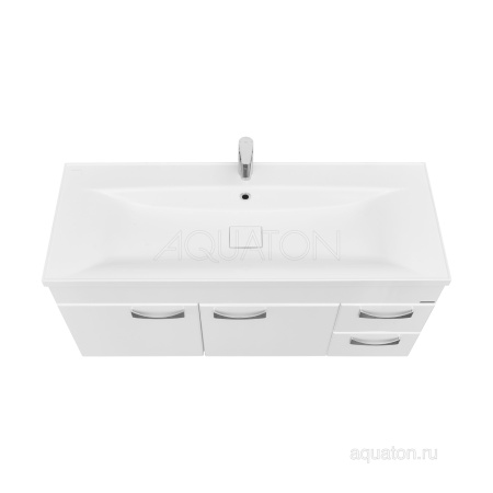 Тумба под раковину AQUATON Диор 120 белый 1A110601DR010