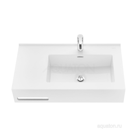 Раковина AQUATON Квадро Про 80 правая 1A734331QA01R